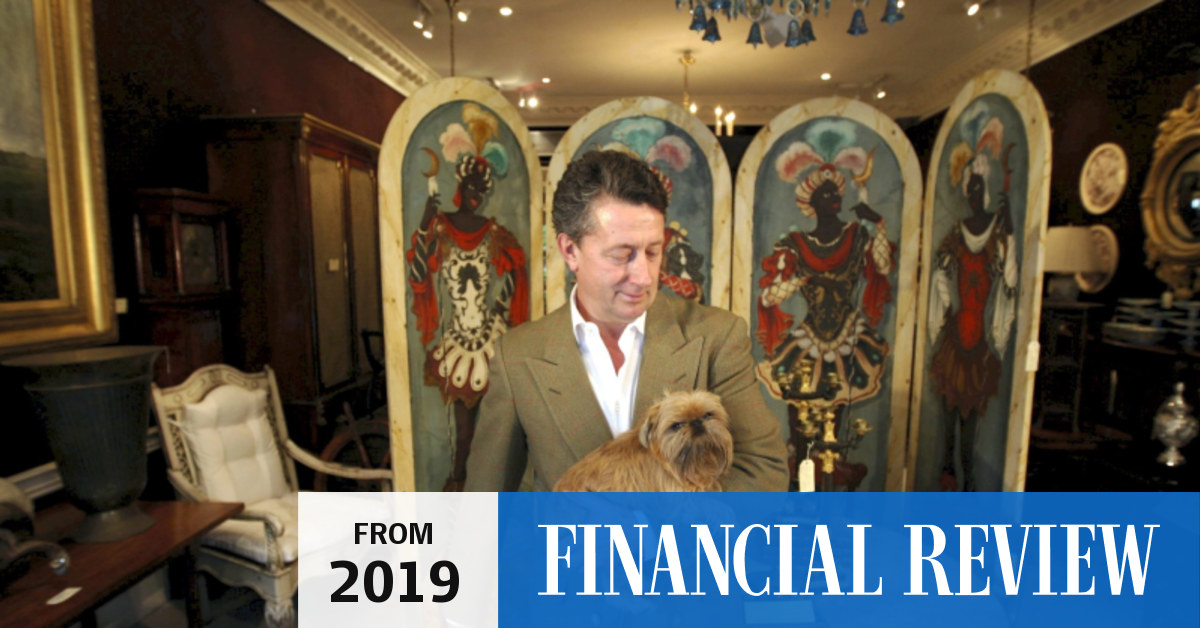 Vale Sydney antiques dealer Martyn Cook